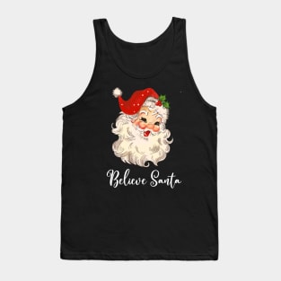 Believe Santa Tank Top